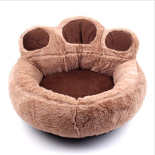 Load image into Gallery viewer, Pet Dog Cat Warm Bed Winter Lovely Bear&#39;s Paw Sleep Mat Sofa Soft Material Pet Nest Teddy Doghouse for Puppy Kitten Accessories
