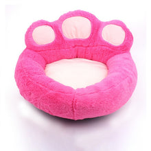 Load image into Gallery viewer, Pet Dog Cat Warm Bed Winter Lovely Bear&#39;s Paw Sleep Mat Sofa Soft Material Pet Nest Teddy Doghouse for Puppy Kitten Accessories
